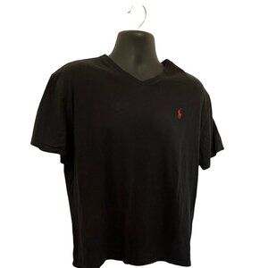 Polo Ralph Lauren Men's V-Neck T-Shirt (Black)